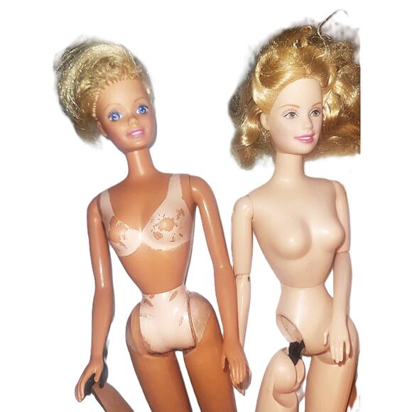 Vintage Barbie Body Doll Parts 66 Lot - Picture 11 of 16